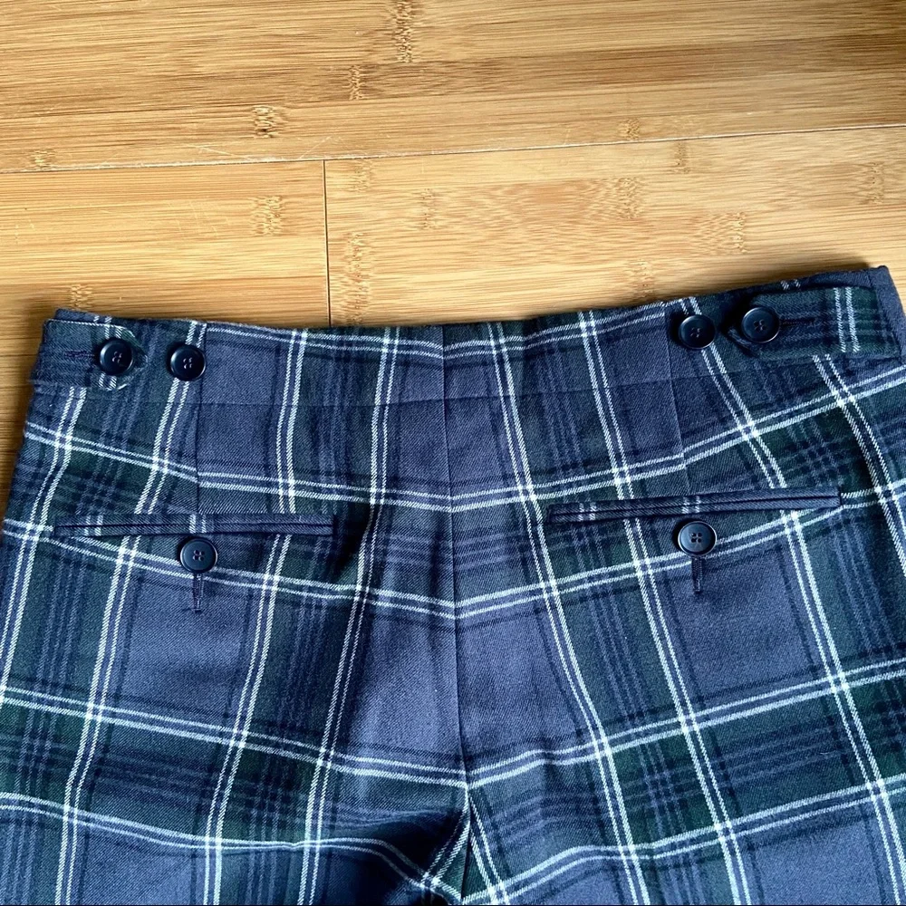 NWOT ASOS Plaid Trouser Ankle Pants - Picture 6 of 10